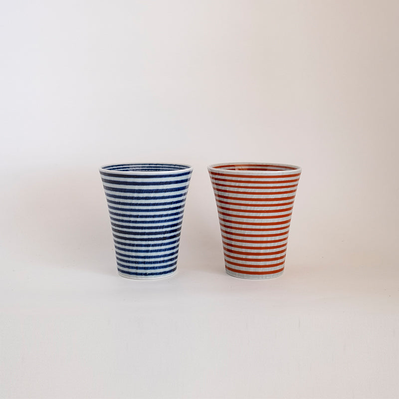 波佐見焼 朱駒 コップ 湯呑