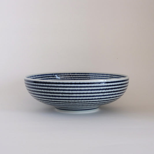 波佐見焼 藍駒 丸大鉢