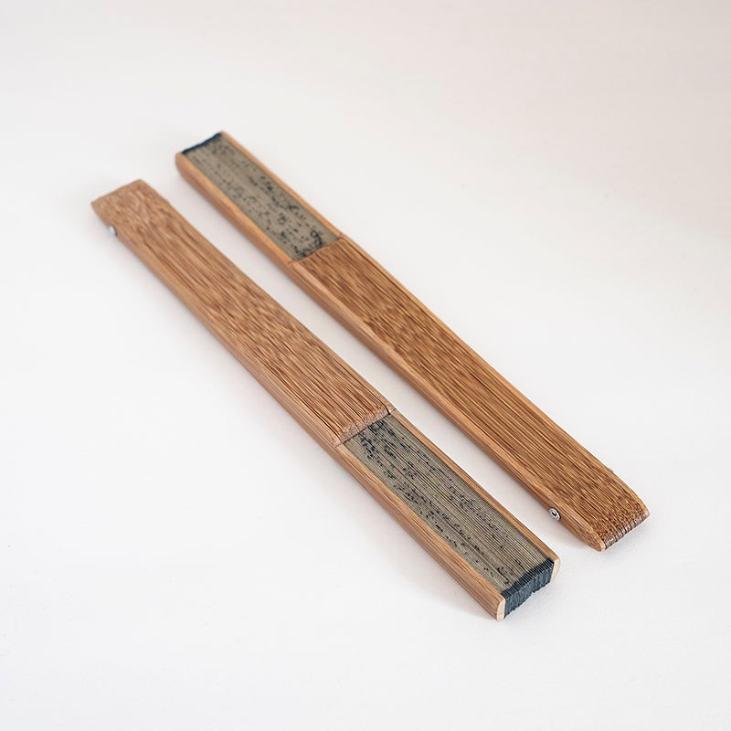 京扇子 男物絹扇 鳥獣戯画