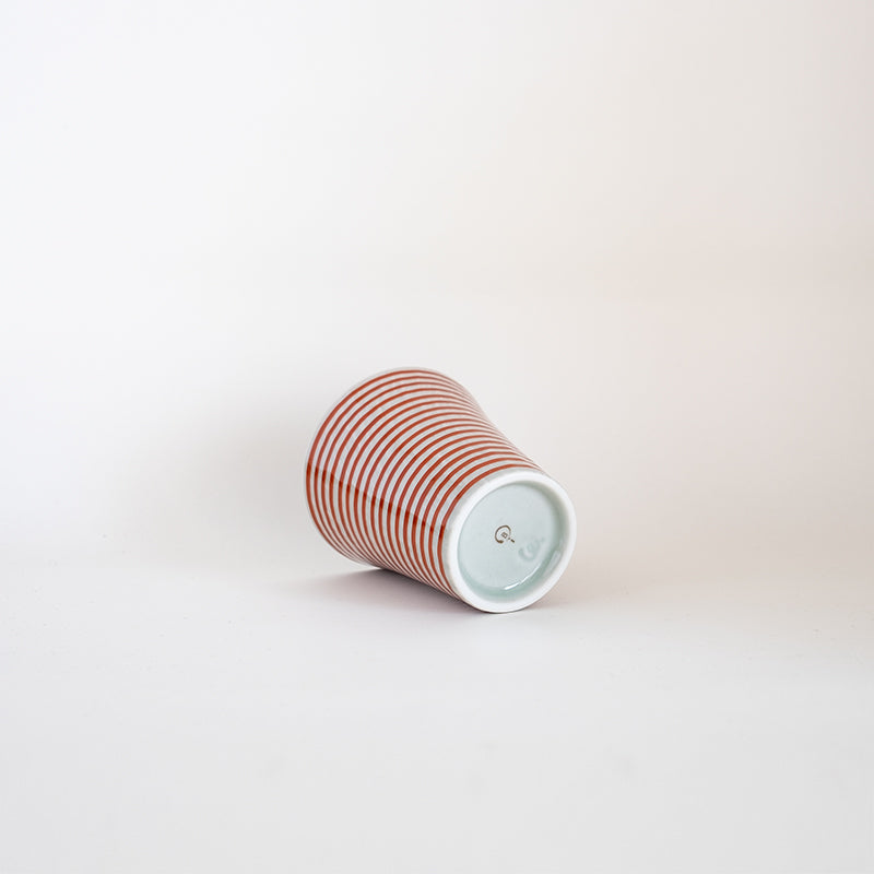 波佐見焼 朱駒 コップ 湯呑