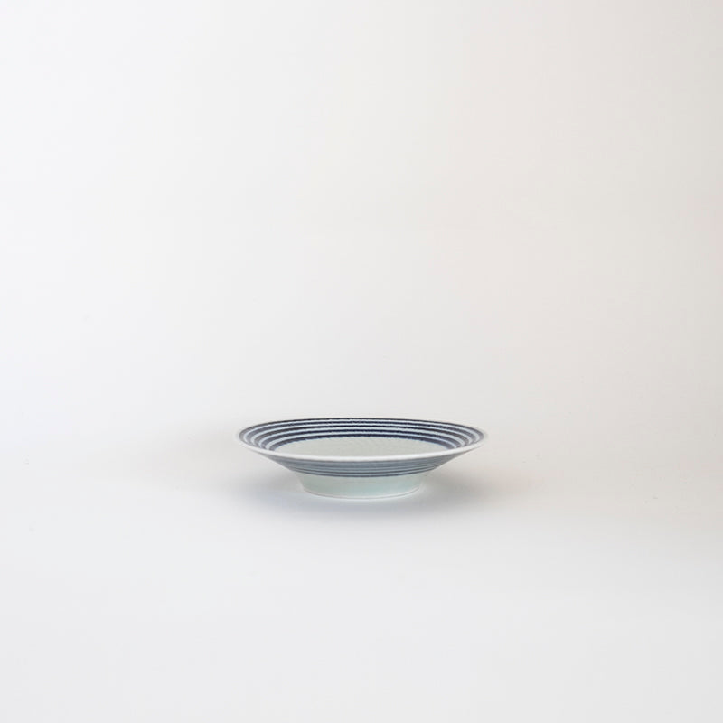 波佐見焼 藍駒 小皿