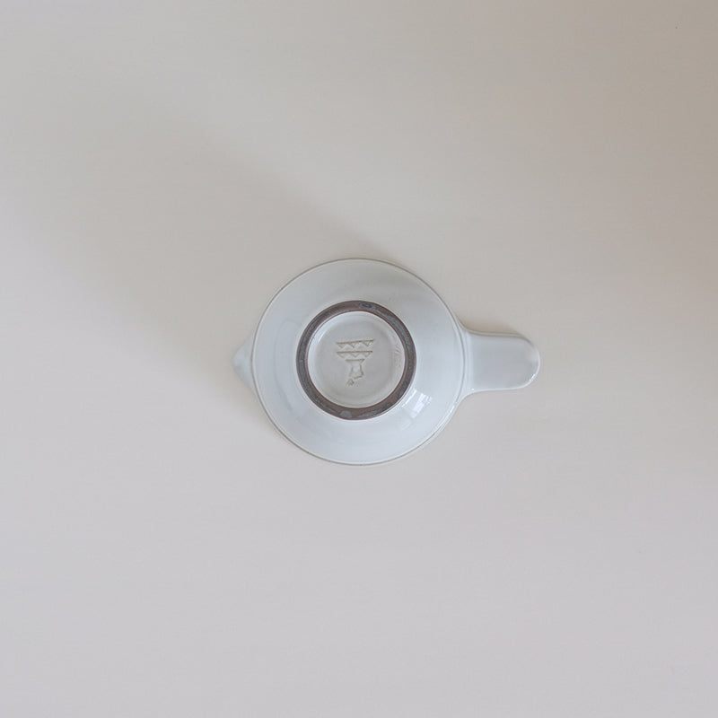 萬古焼 なっとうバチ ふつう 白