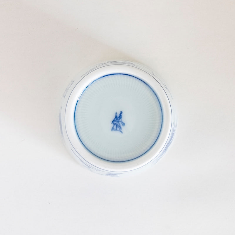 有田焼 染付高山寺そば猪口