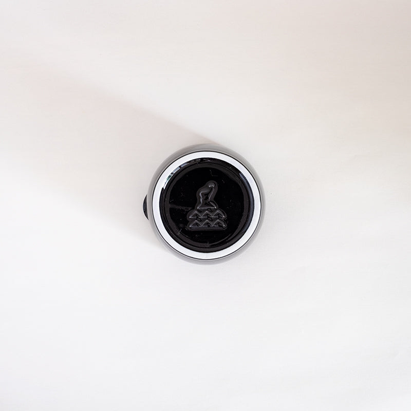 萬古焼 レモンのしぼり器 黒