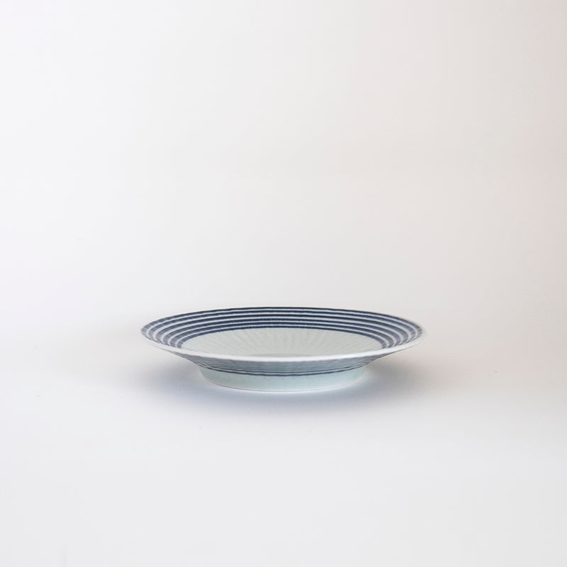 波佐見焼 藍駒 5寸皿