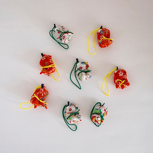 誰が袖 京わらべ 羅漢さん 柄