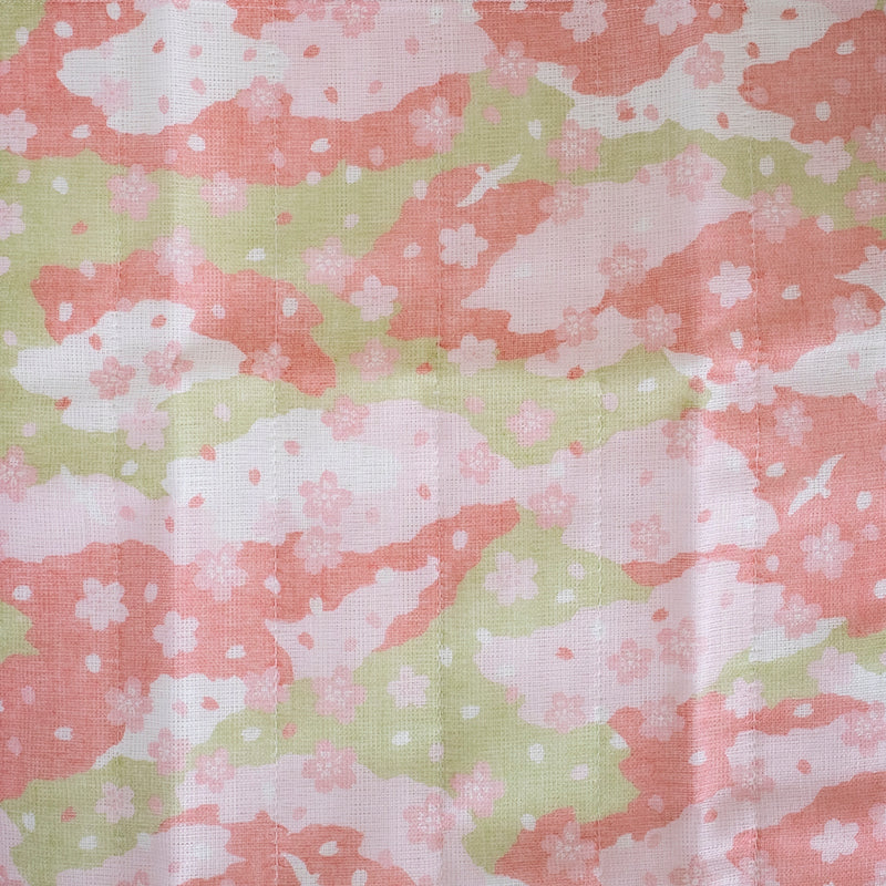 かや織ふきん 桜雲