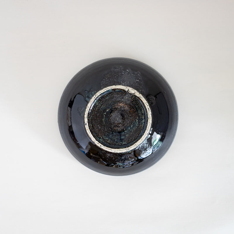 益子焼 瑠璃 サラダ