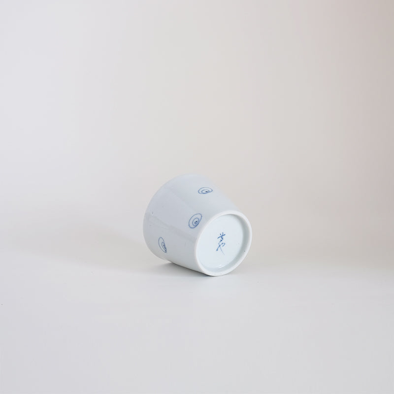 九谷焼 そば猪口「うず文」