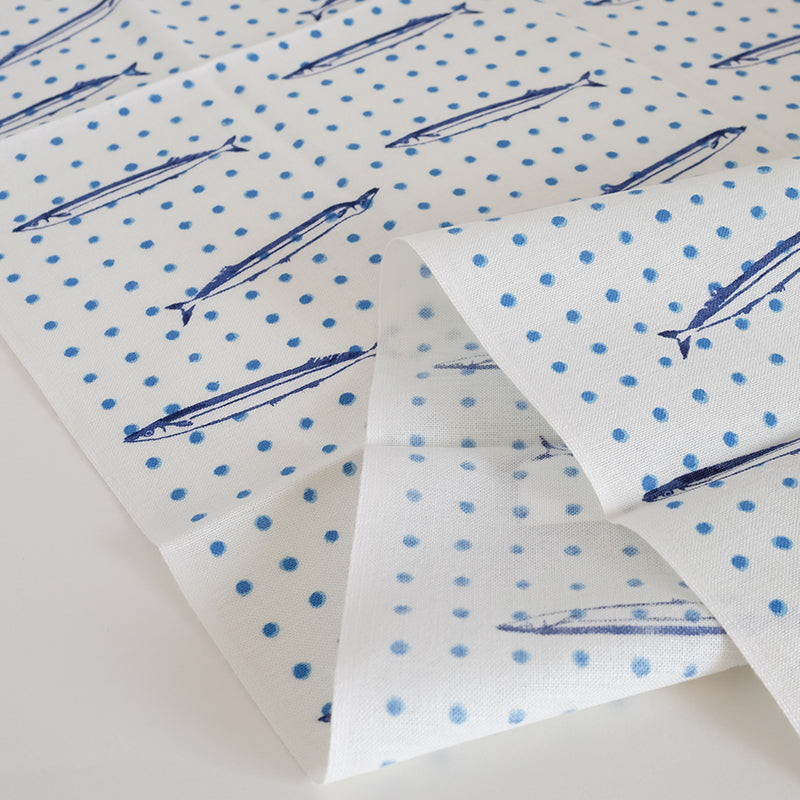 てぬぐい さんま豆絞り オフ