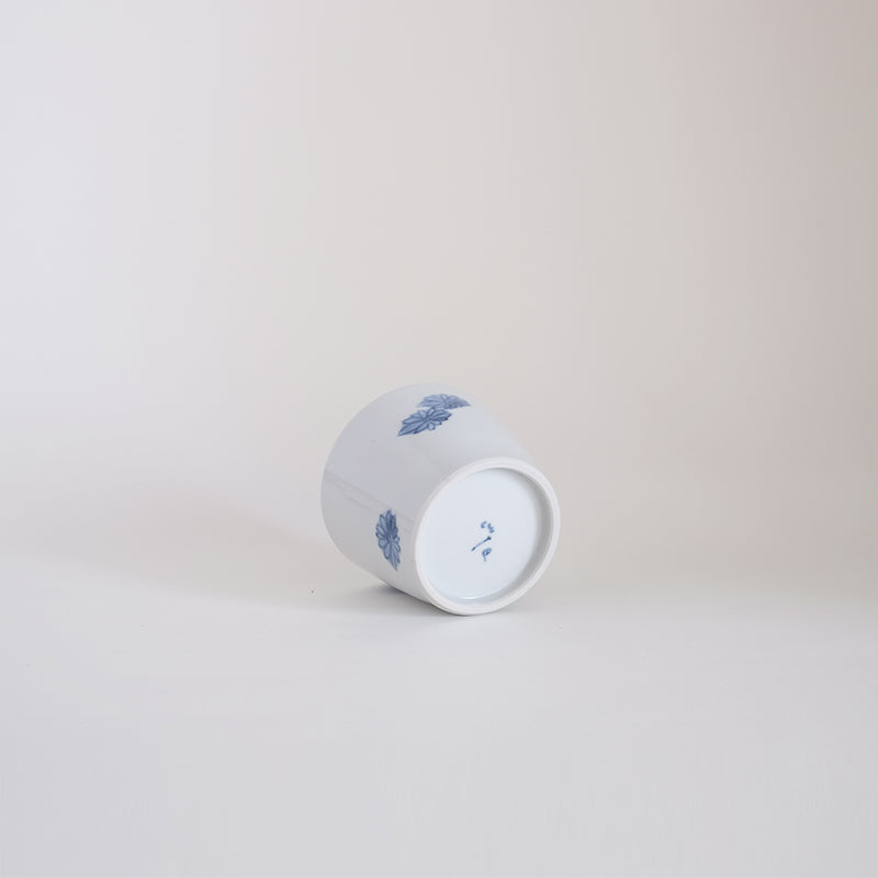 九谷焼 そば猪口「花文」