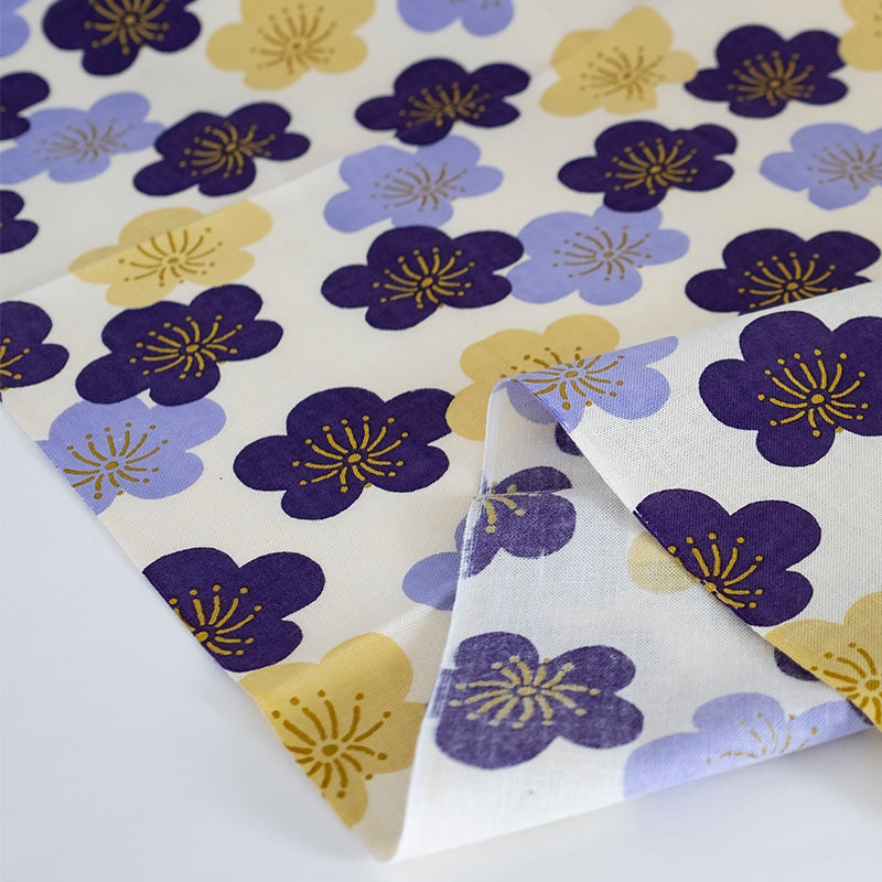 てぬぐい 梅むらさき オフ