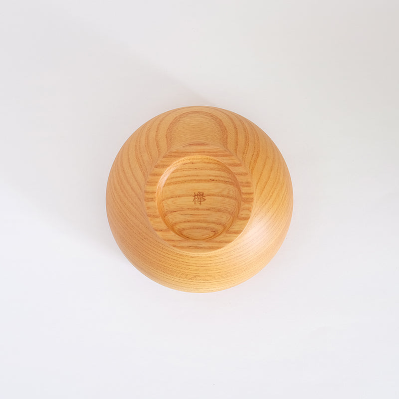 めいぼく椀 欅(けやき)中 5号