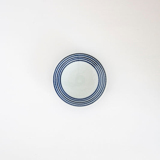 波佐見焼 藍駒 小皿