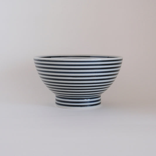 波佐見焼 藍駒 広東丼 小