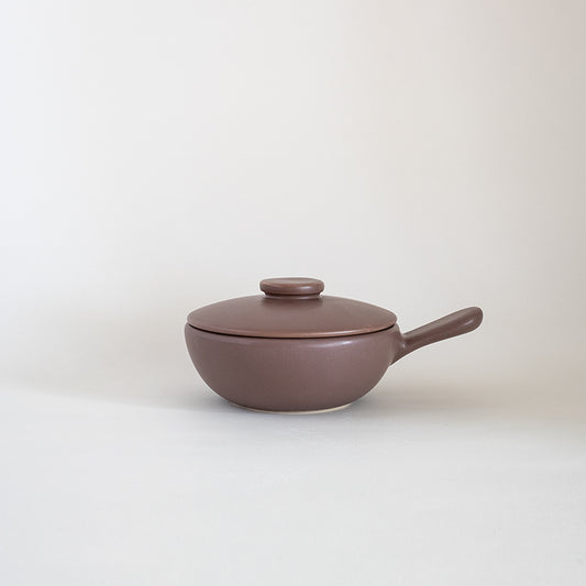 萬古焼 目玉焼き鍋 茶