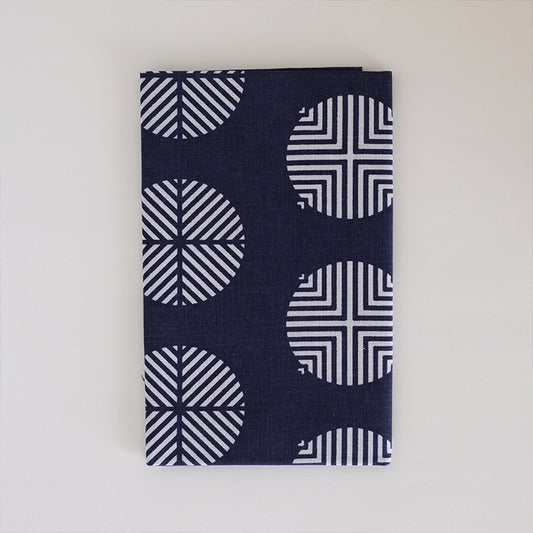 型染め　手ぬぐい　松葉丸