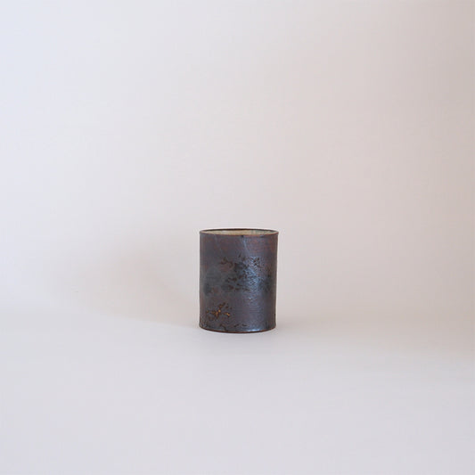 益子焼 塗鉄 コップ