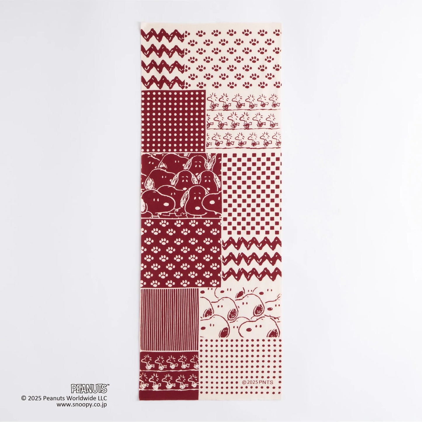 スヌーピー切継小紋
