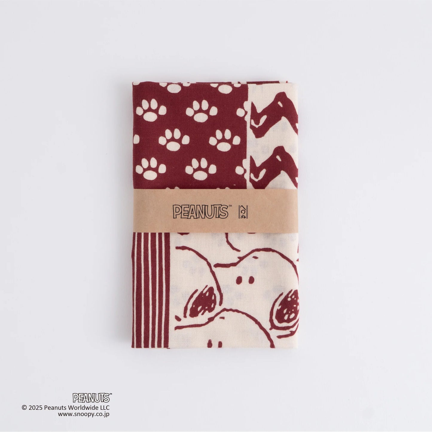 スヌーピー切継小紋