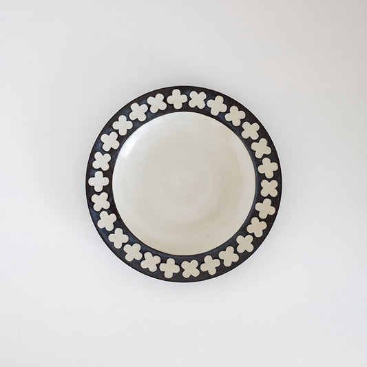 5.5寸皿「クローバー」