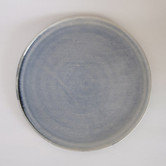 益子焼 呉須 プレート 大